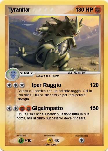 Pokemon Tyranitar