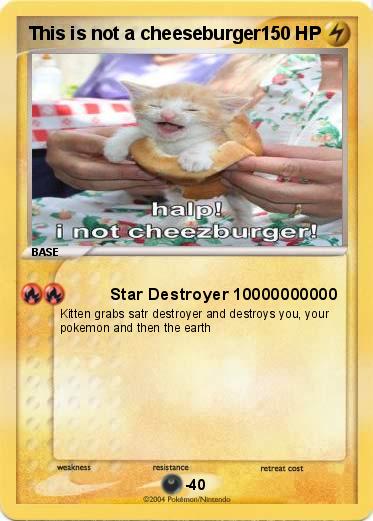 Pokemon This is not a cheeseburger 