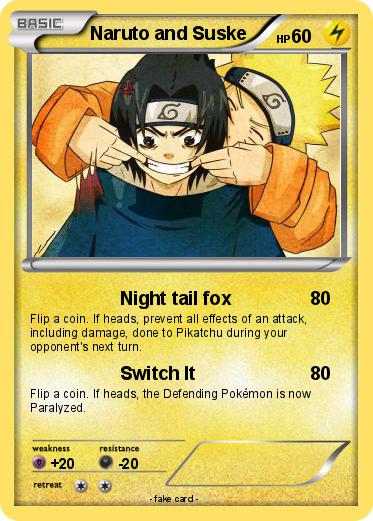 Pokemon Naruto and Suske
