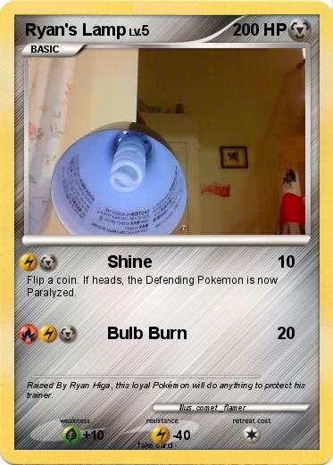Pokemon Ryan's Lamp