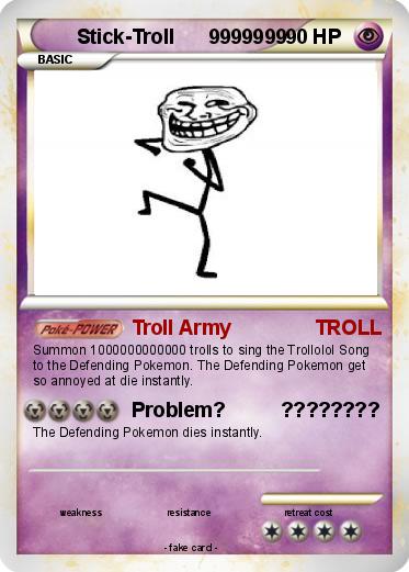 Pokemon Stick-Troll      9999999