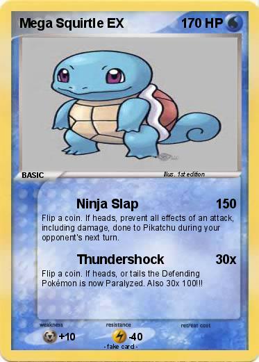 Pokemon Mega Squirtle EX