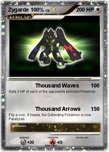 Pokemon Zygarde 100%