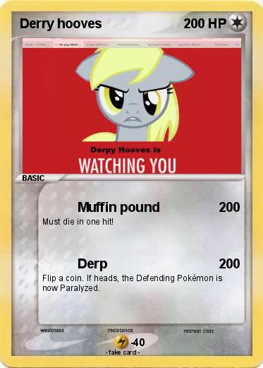 Pokemon Derry hooves