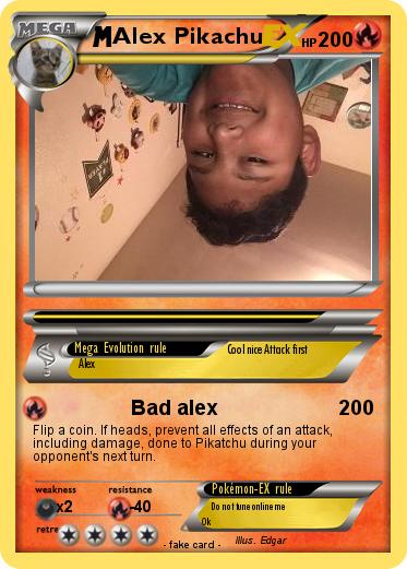 Pokemon Alex Pikachu