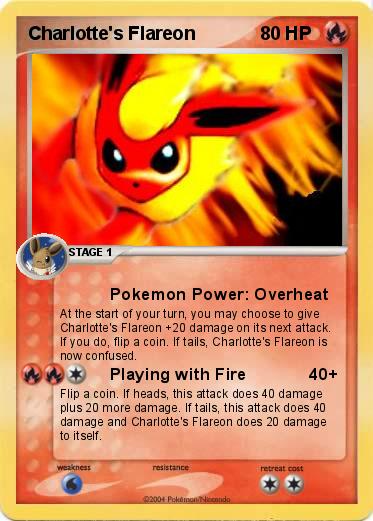 Pokemon Charlotte's Flareon