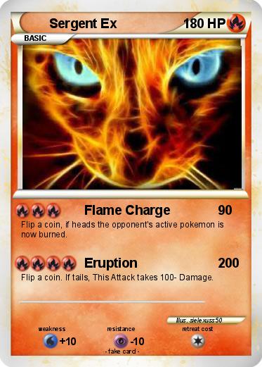 Pokemon Sergent Ex
