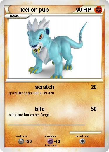 Pokemon icelion pup