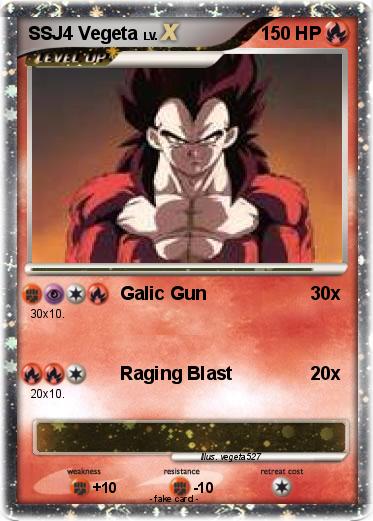 Pokemon SSJ4 Vegeta