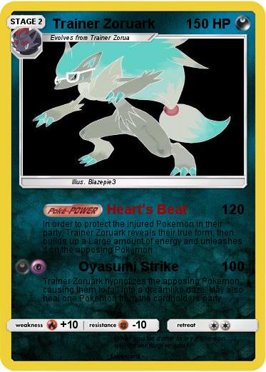 Pokemon Trainer Zoruark