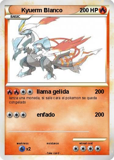 Pokemon Kyuerm Blanco