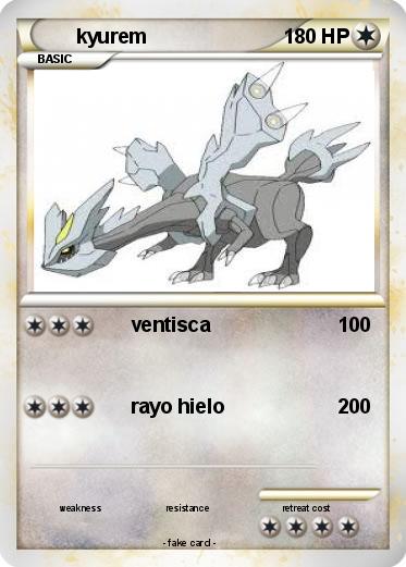 Pokemon kyurem