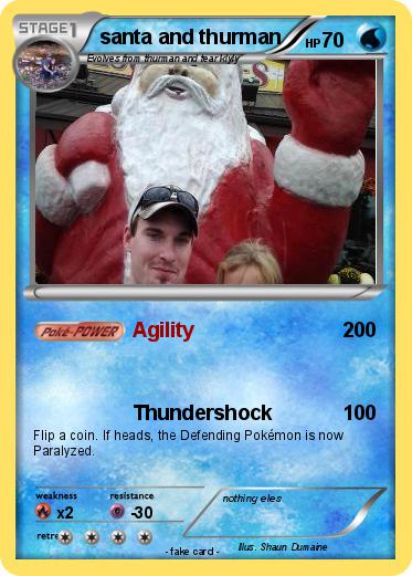 Pokemon santa and thurman