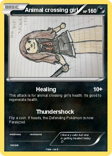 Pokemon Animal crossing girl