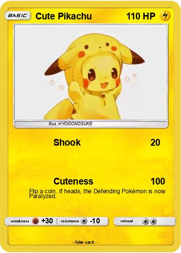 Pokemon Cute Pikachu