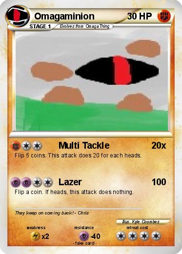 Pokemon Omagaminion