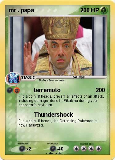 Pokemon mr . papa