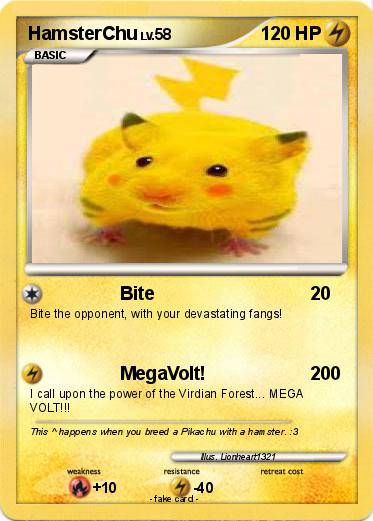 Pokemon HamsterChu