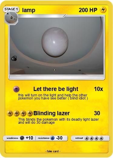 Pokemon lamp