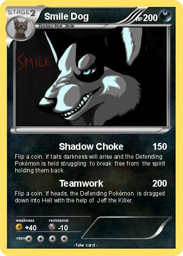 Pokemon Smile Dog
