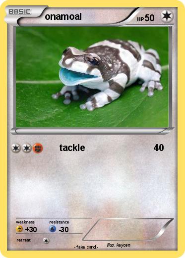 Pokemon onamoal