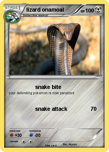 Pokemon lizard onamoal