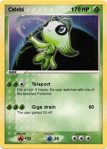 Pokemon Celebi                                1           