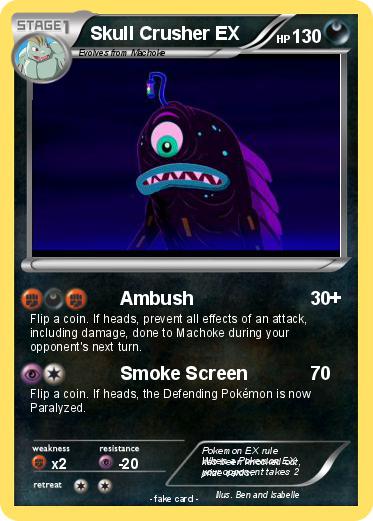 Pokemon Skull Crusher EX