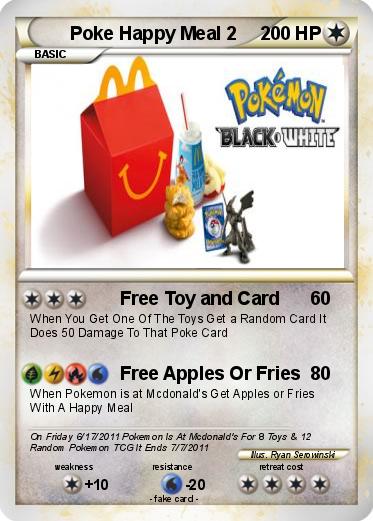 Pokemon Poke Happy Meal 2
