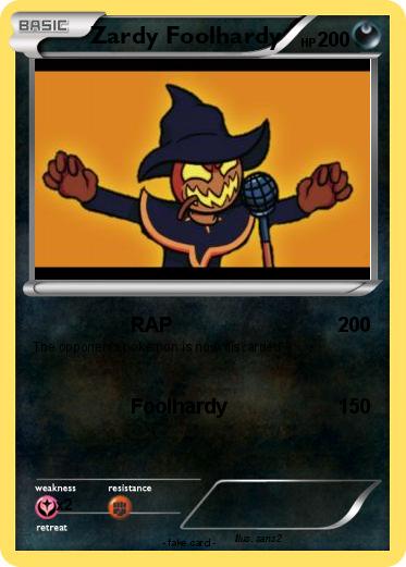 Pokemon Zardy Foolhardy