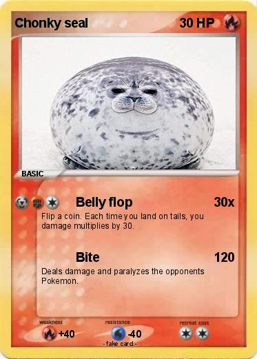 Pokemon Chonky seal