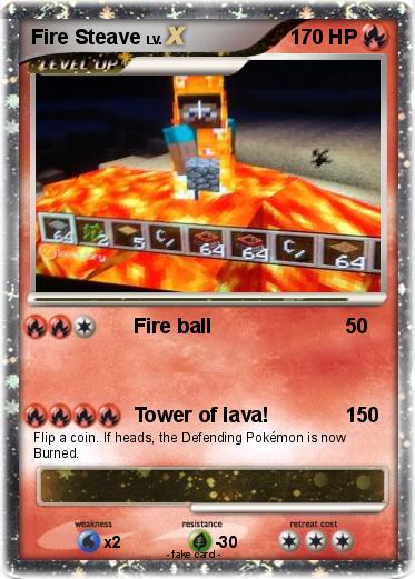 Pokemon Fire Steave