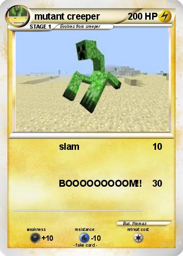 Pokemon mutant creeper