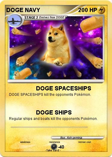 Pokemon DOGE NAVY