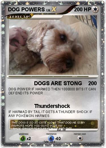Pokemon DOG POWERS