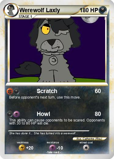 Pokemon Werewolf Laxly