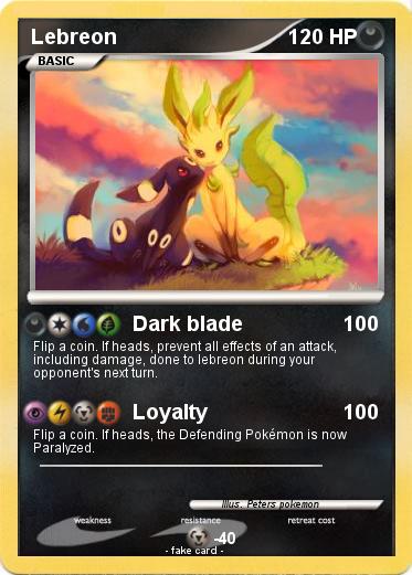 Pokemon Lebreon