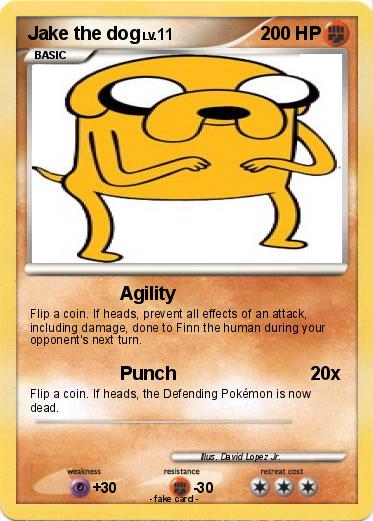 Pokemon Jake the dog