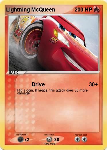 Pokemon Lightning McQueen