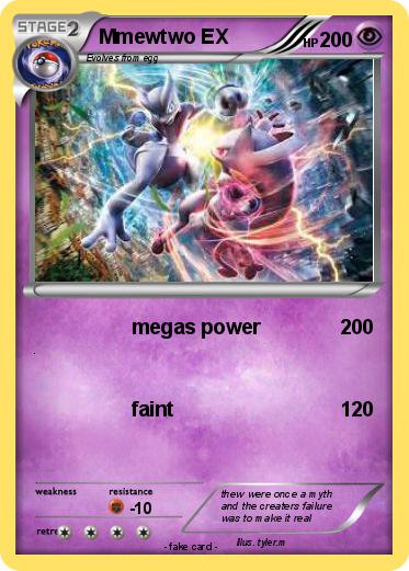 Pokemon Mmewtwo EX