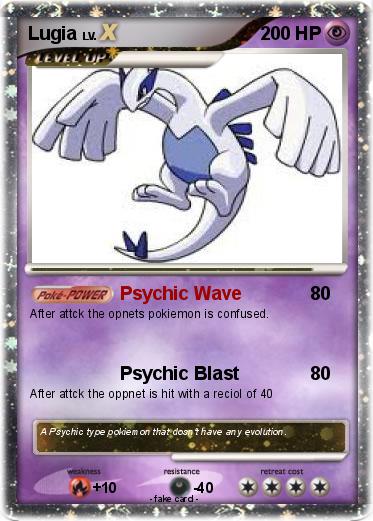 Pokemon Lugia