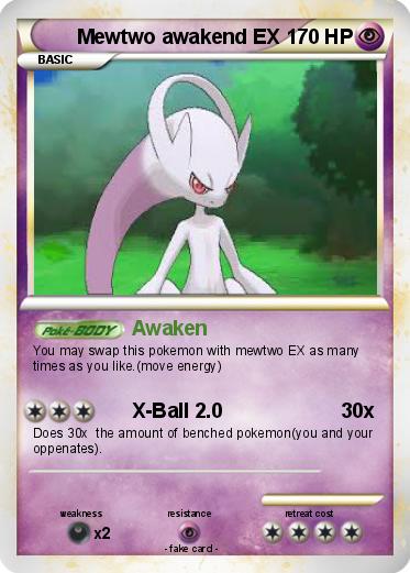 Pokemon Mewtwo awakend EX