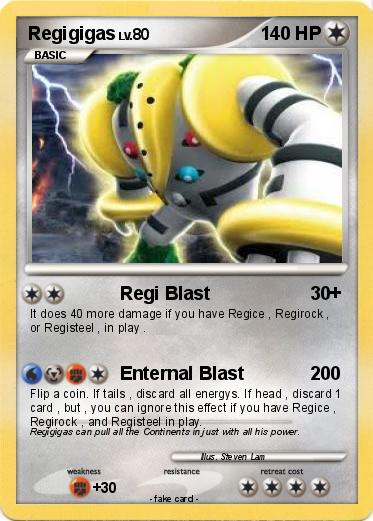 Pokemon Regigigas