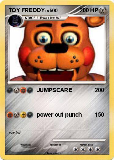Pokemon TOY FREDDY