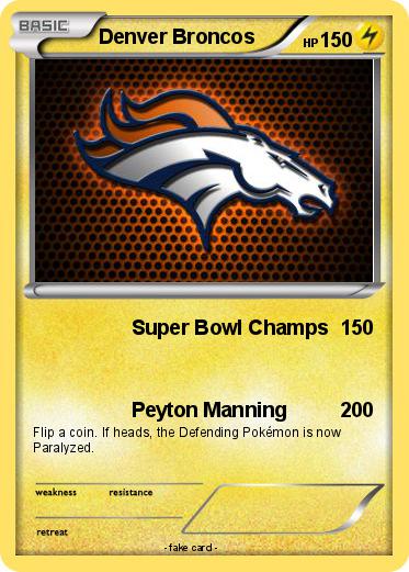 Pokemon Denver Broncos