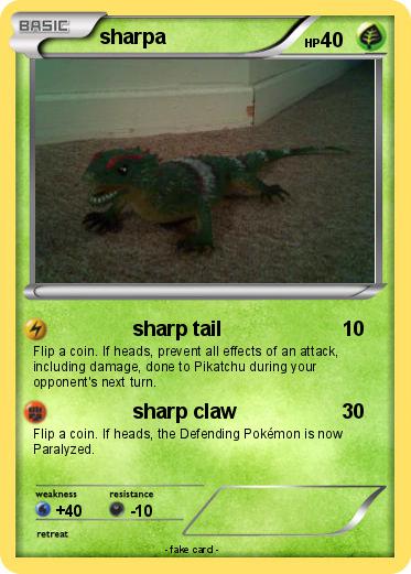 Pokemon sharpa