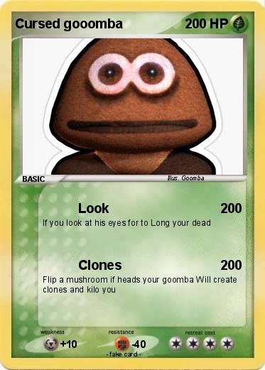 Pokemon Cursed gooomba