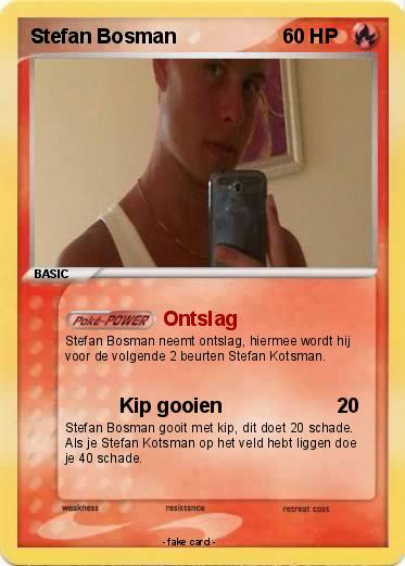 Pokemon Stefan Bosman