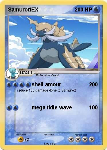Pokemon SamurottEX