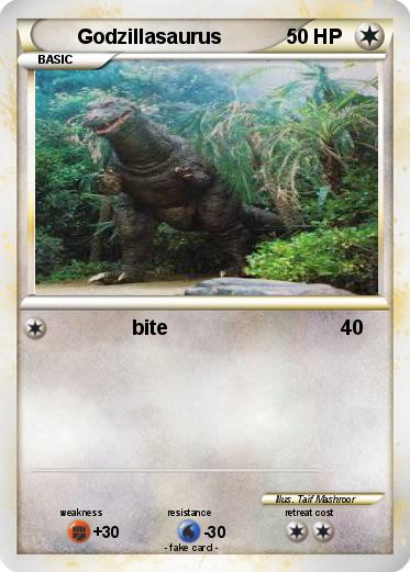 Pokemon Godzillasaurus